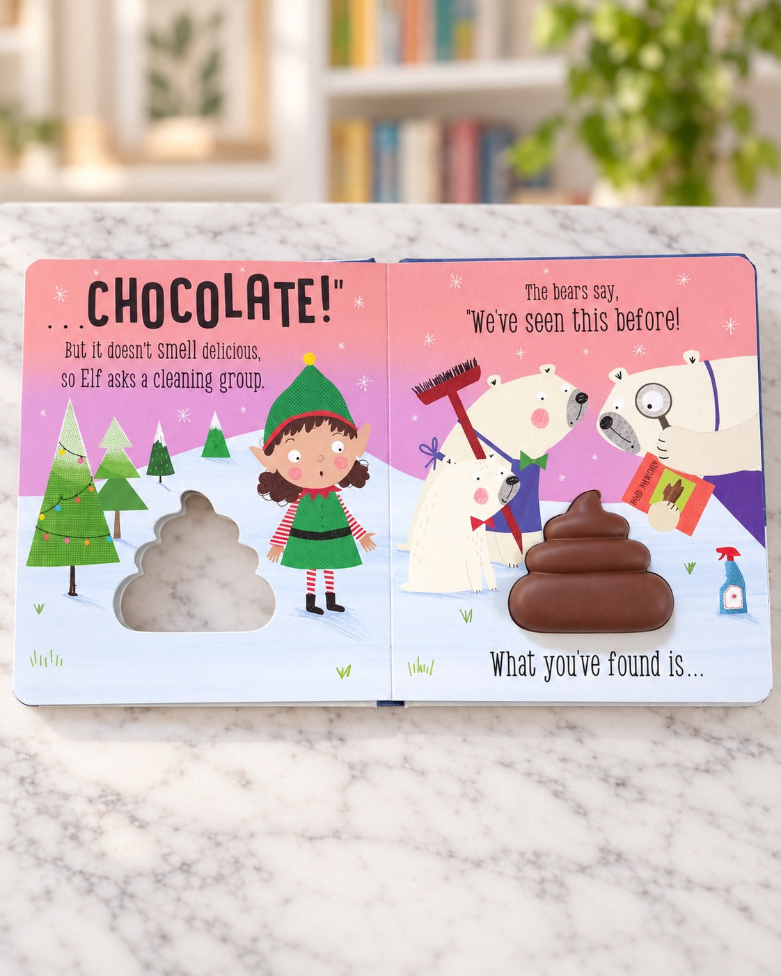 Jingle Bells, Something Smells!, inside pages