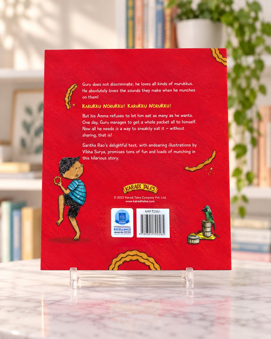 Karukku Norukku, back cover