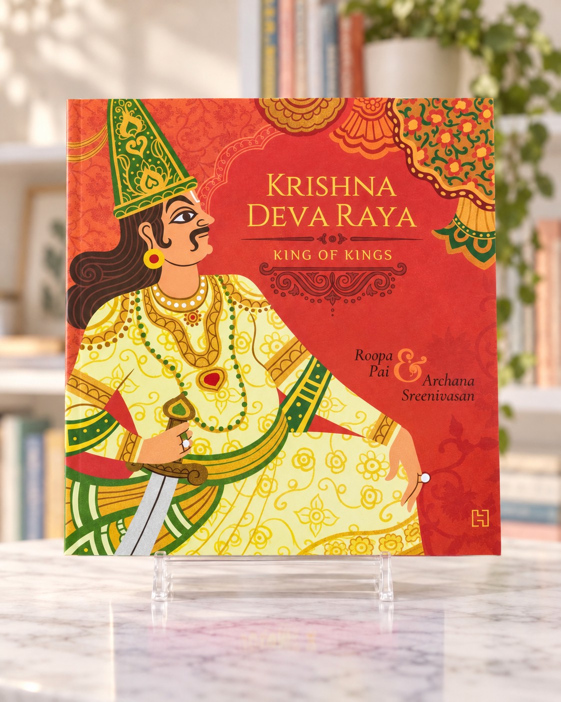 Krishna Deva Raya: King of Kings, front cover