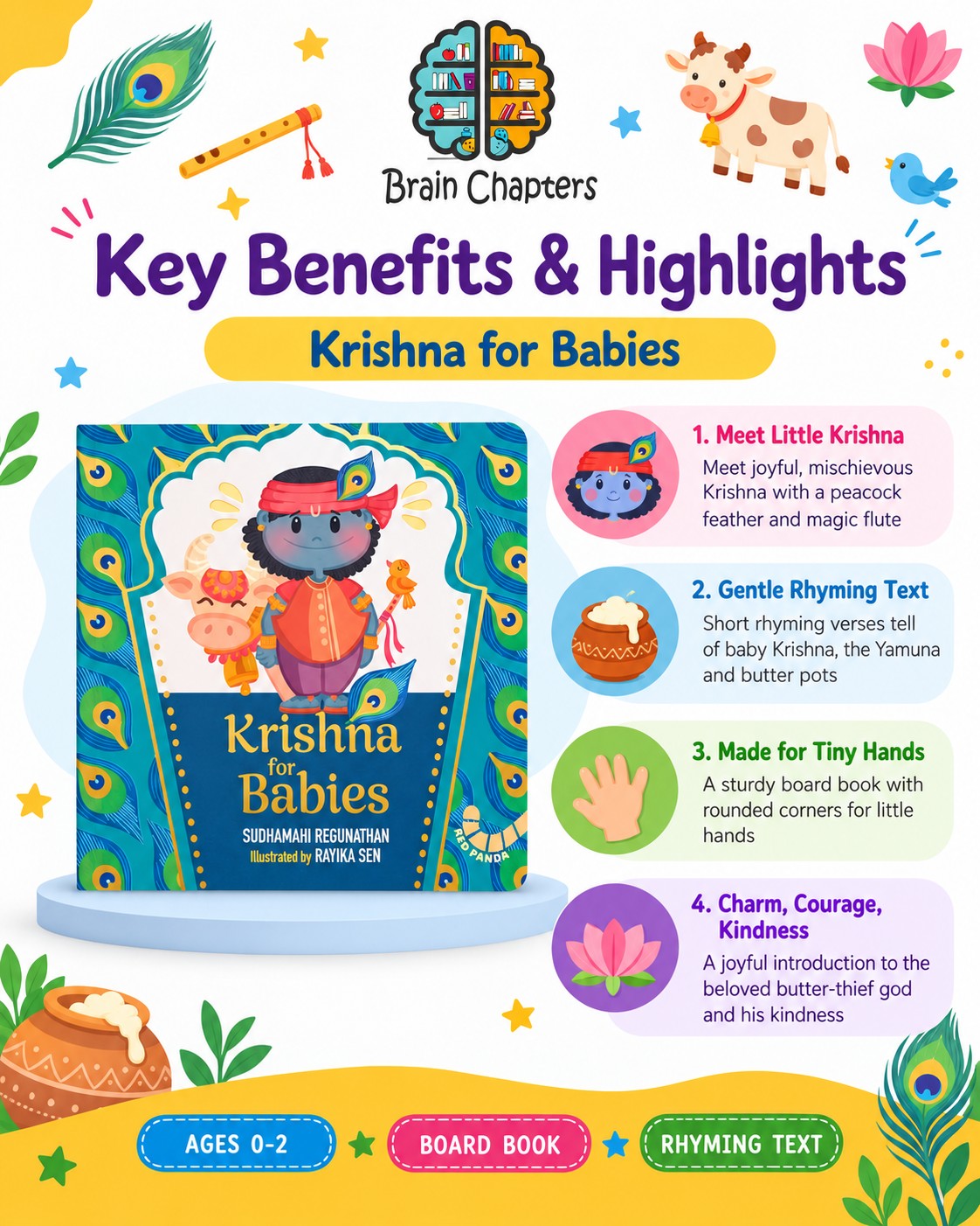 Key benefits and highlights of Krishna for Babies
