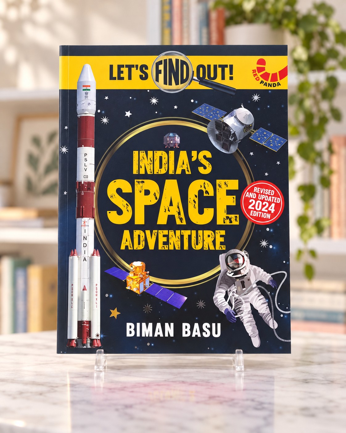 Let's Find Out! India's Space Adventure, front cover