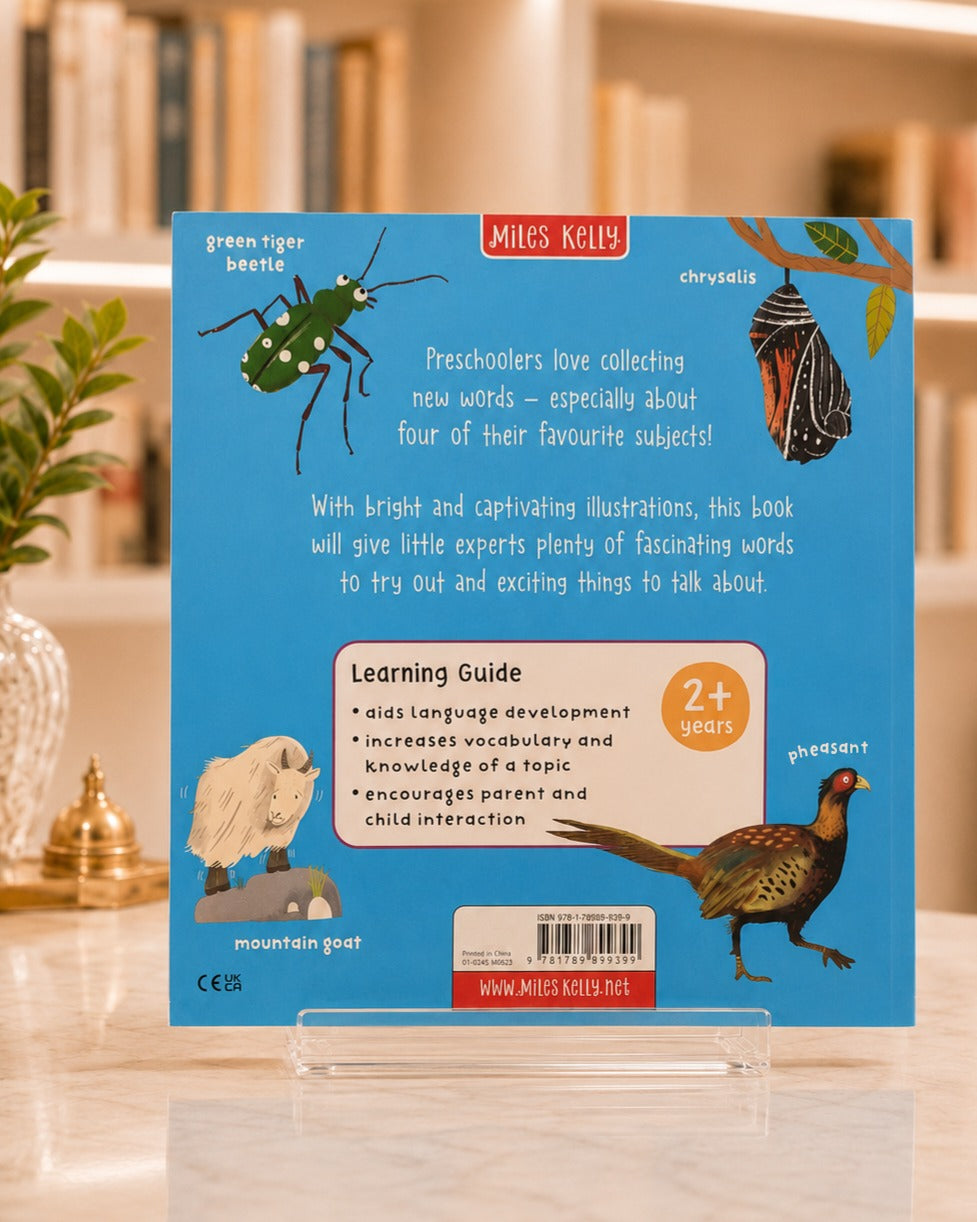 Little Experts: Animal Words – back cover