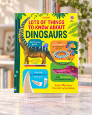Lots of Things to Know About Dinosaurs, front cover