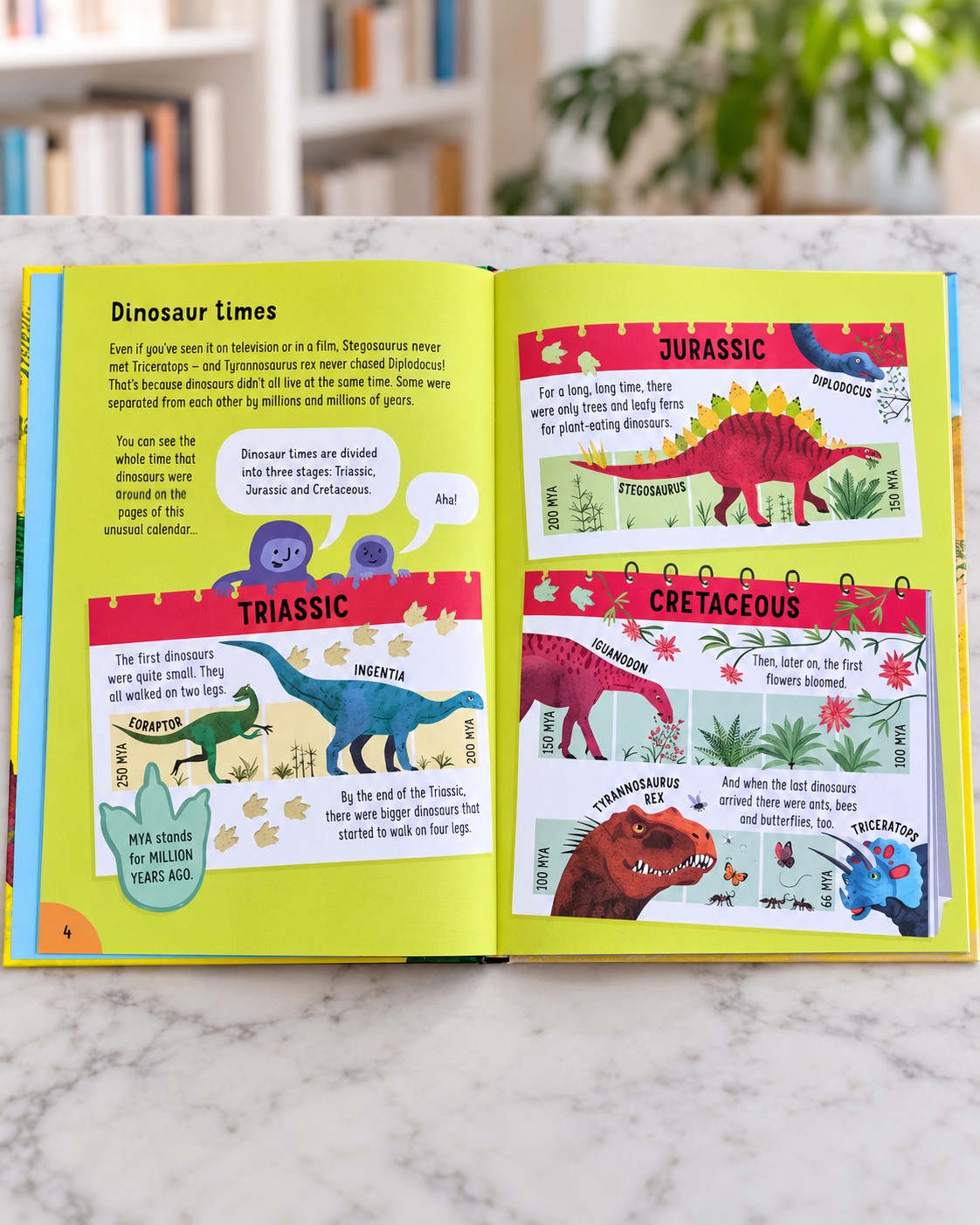 Lots of Things to Know About Dinosaurs, inside pages 1
