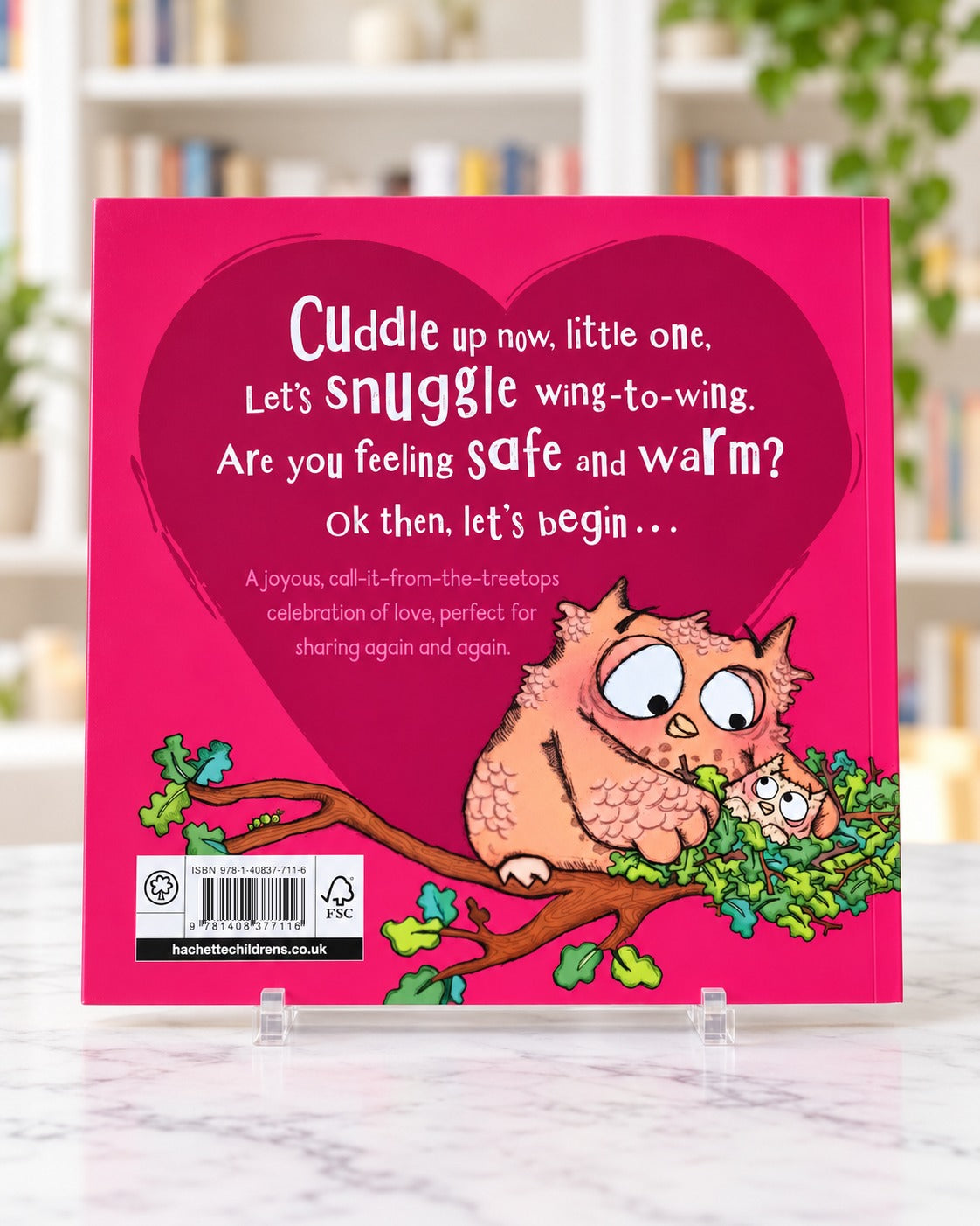 Love You Hoo, back cover