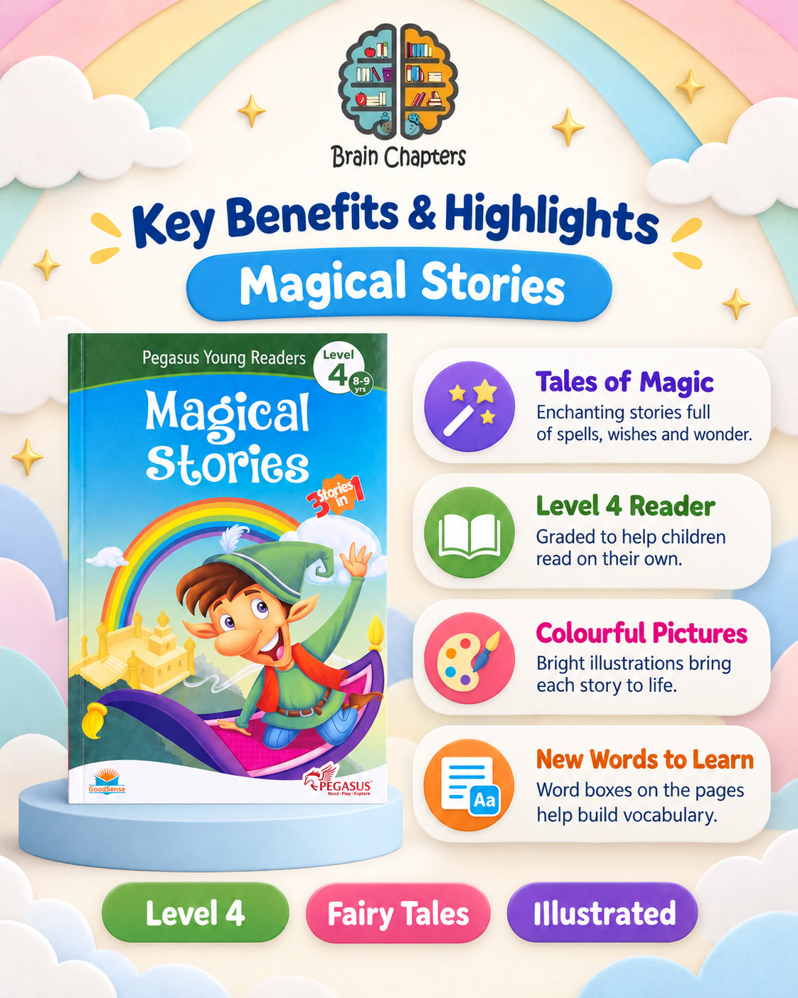 Key benefits and highlights of Magical Stories