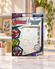 Marvel Avengers Colouring Frames, front