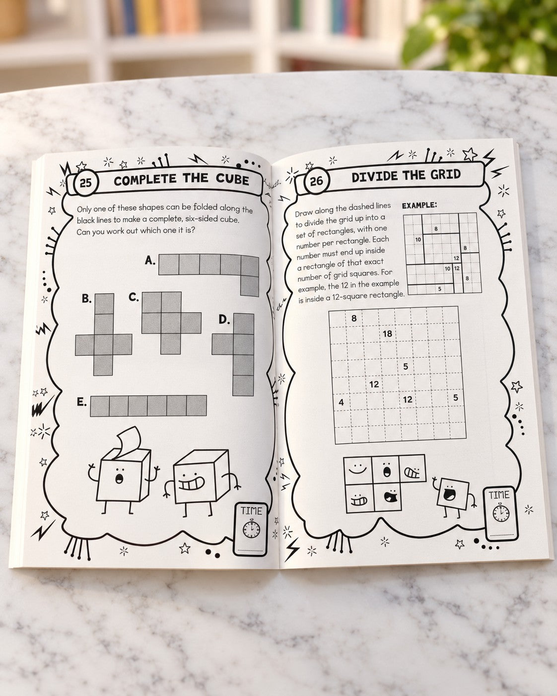 Maths Games for Bright Sparks, inside pages 1
