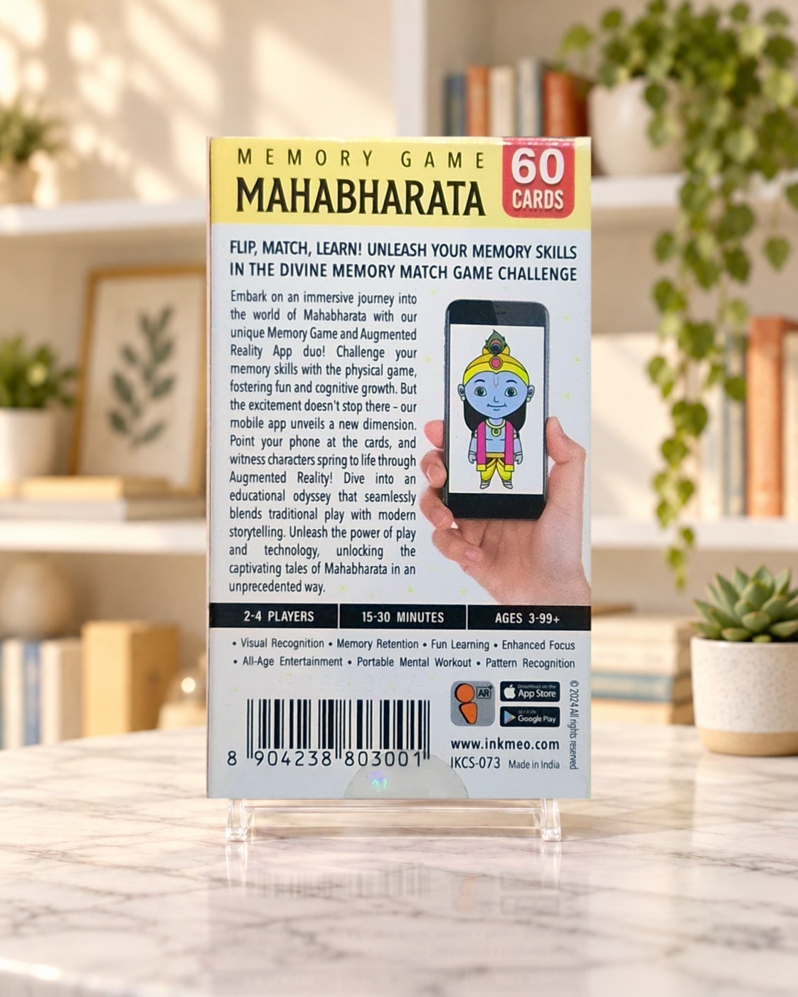 Memory Game Mahabharata, back