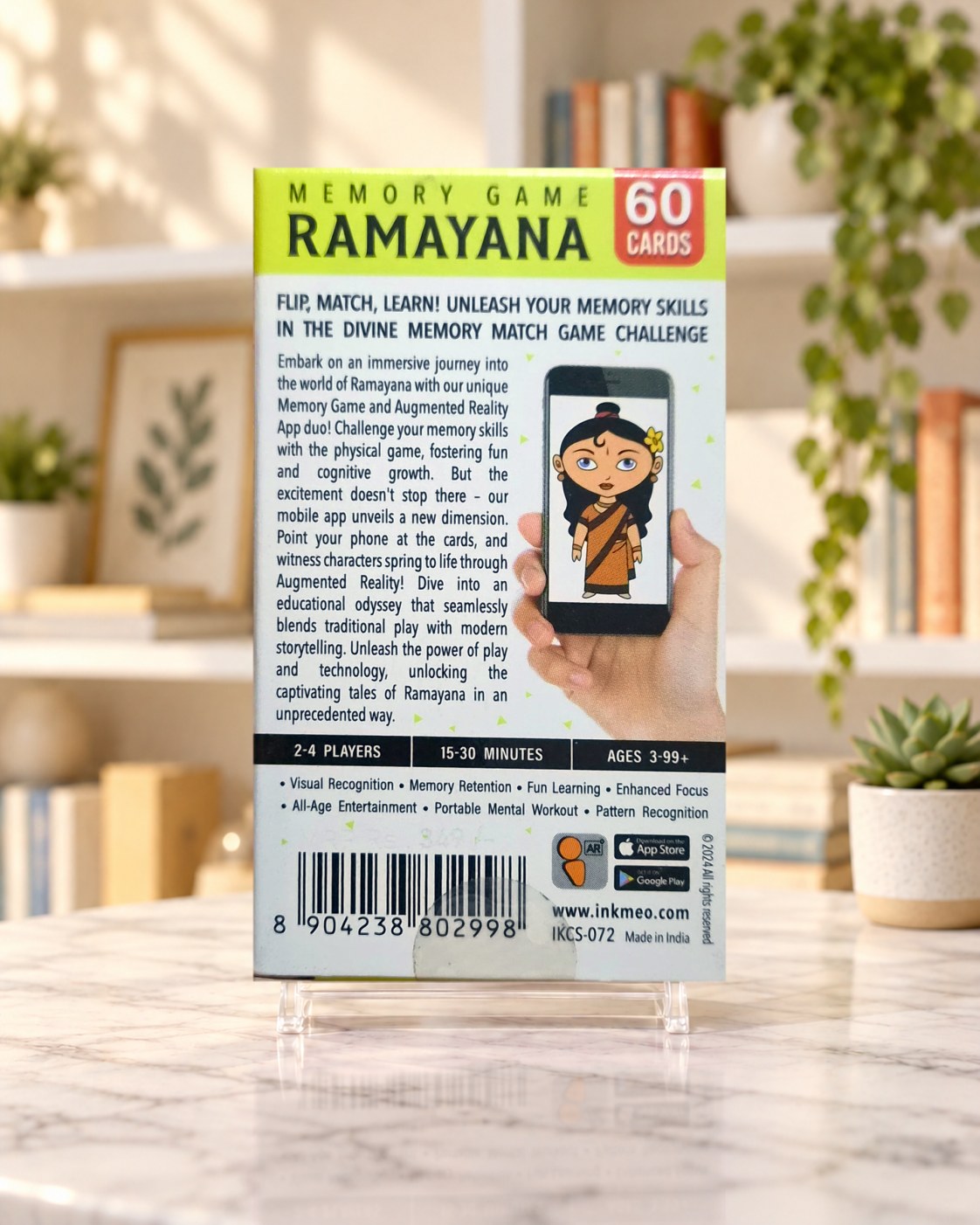 Memory Game Ramayana Cards, back