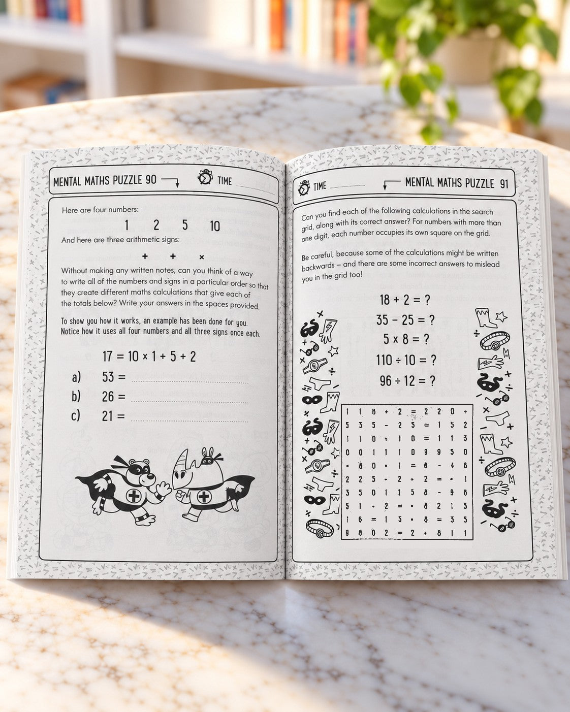 Mental Maths Games for Clever Kids, inside pages 2