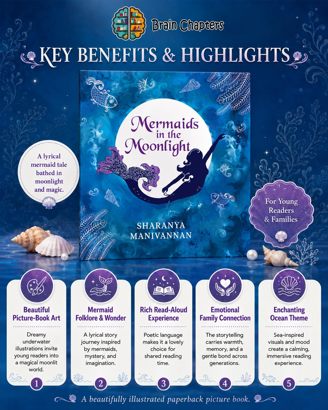 Key benefits and highlights of Mermaids in the Moonlight