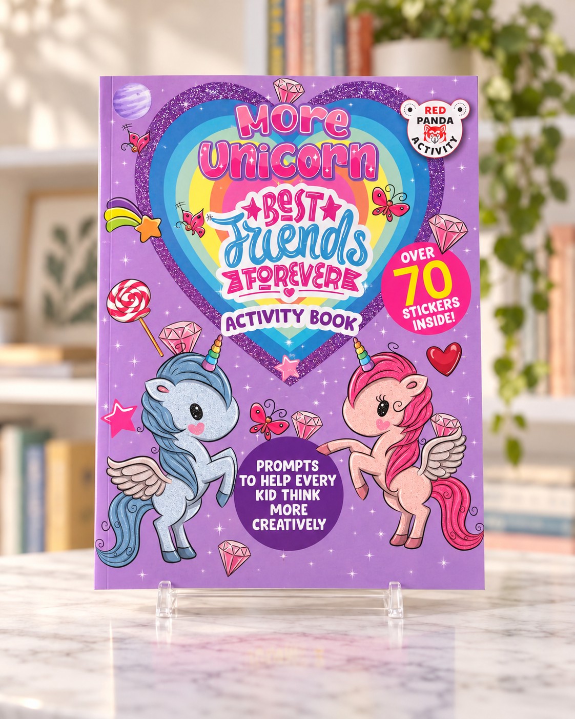 More Unicorn Best Friends Forever Activity Book, front cover