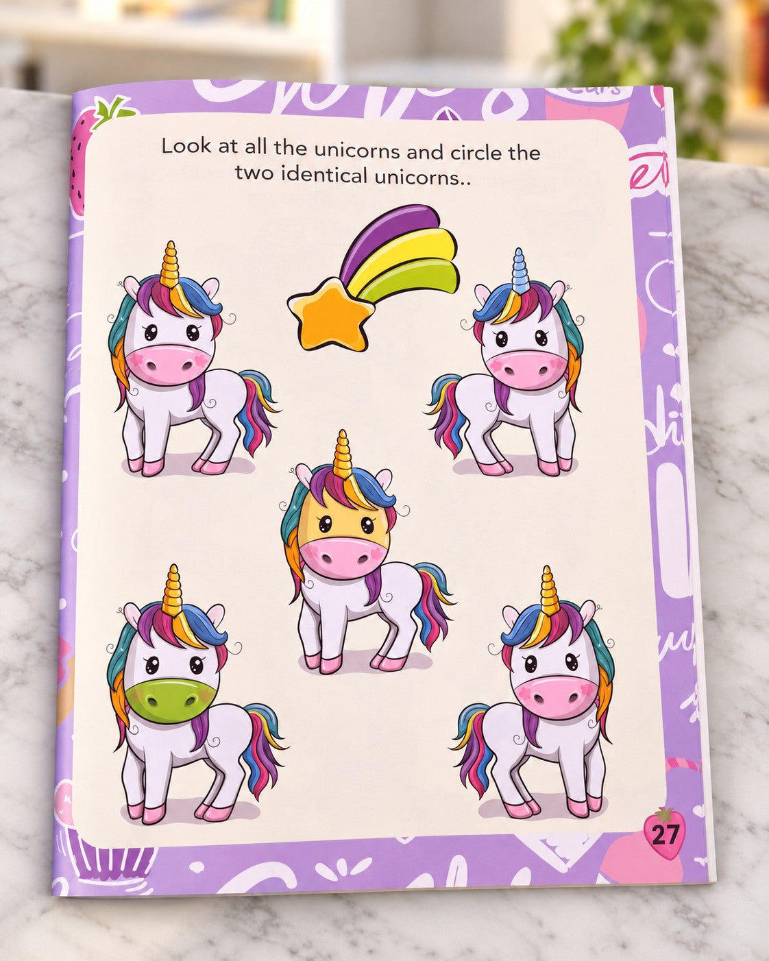 More Unicorn Best Friends Forever Activity Book, inside pages