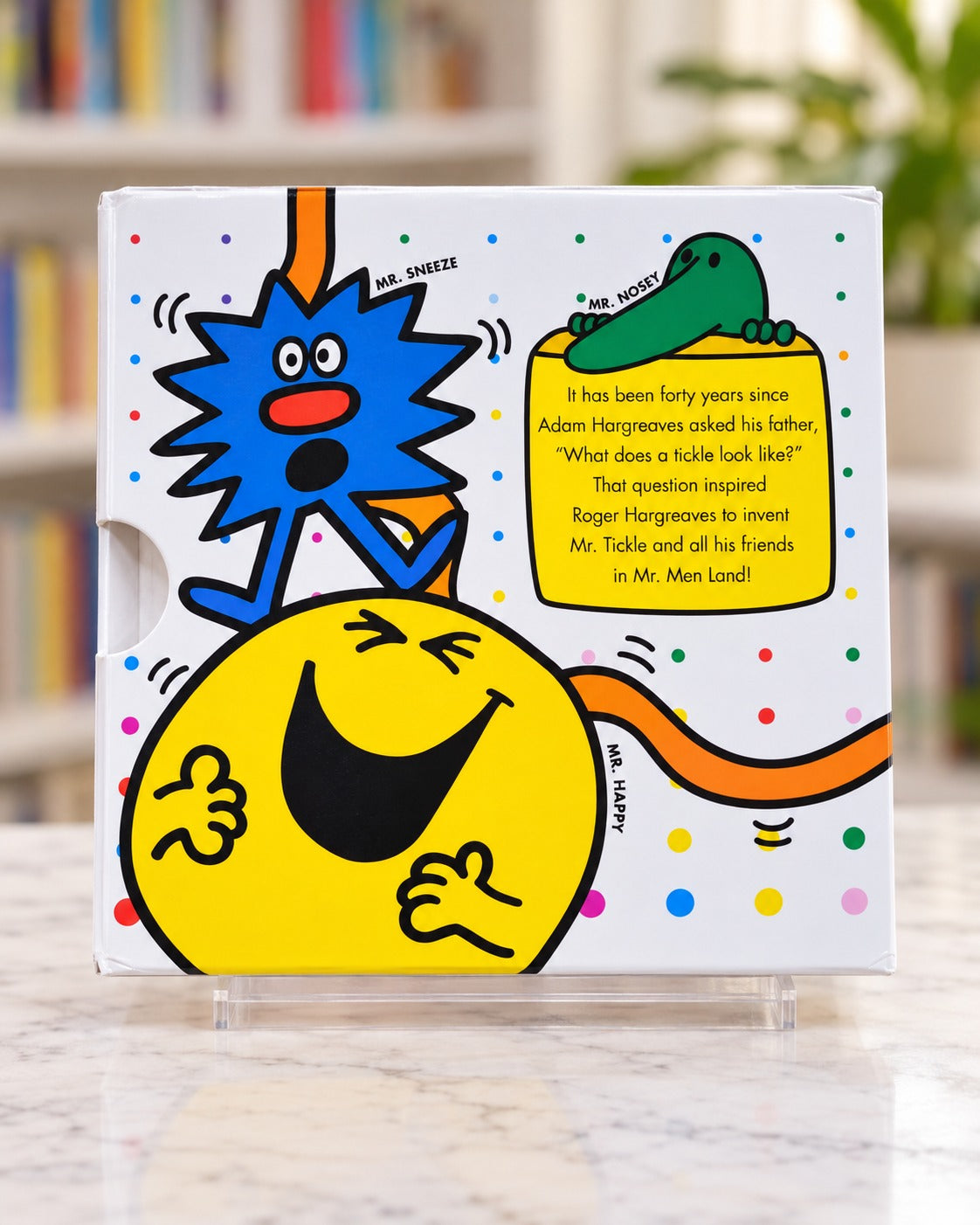 Mr. Men 40th Anniversary Box Set, back cover