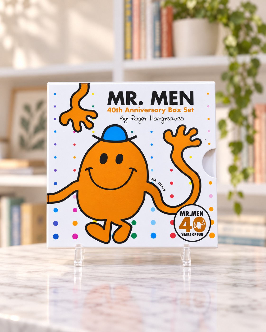 Mr. Men 40th Anniversary Box Set, front cover