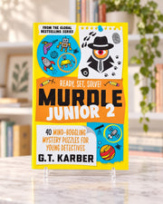 Murdle Junior 2: Ready, Set, Solve!, front cover