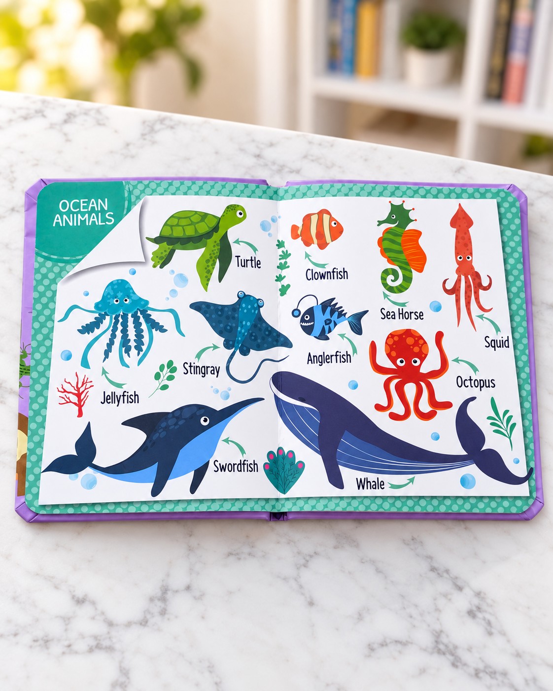 My First 100 Animals, inside pages 1