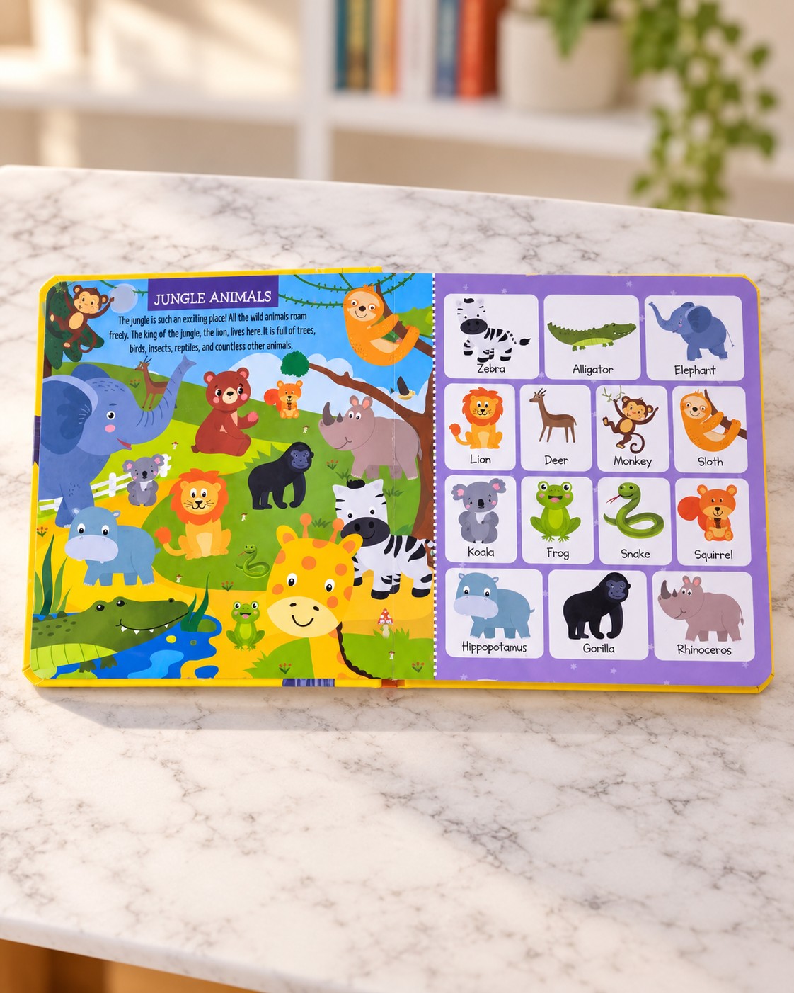 My First 100 Animals, inside pages 1
