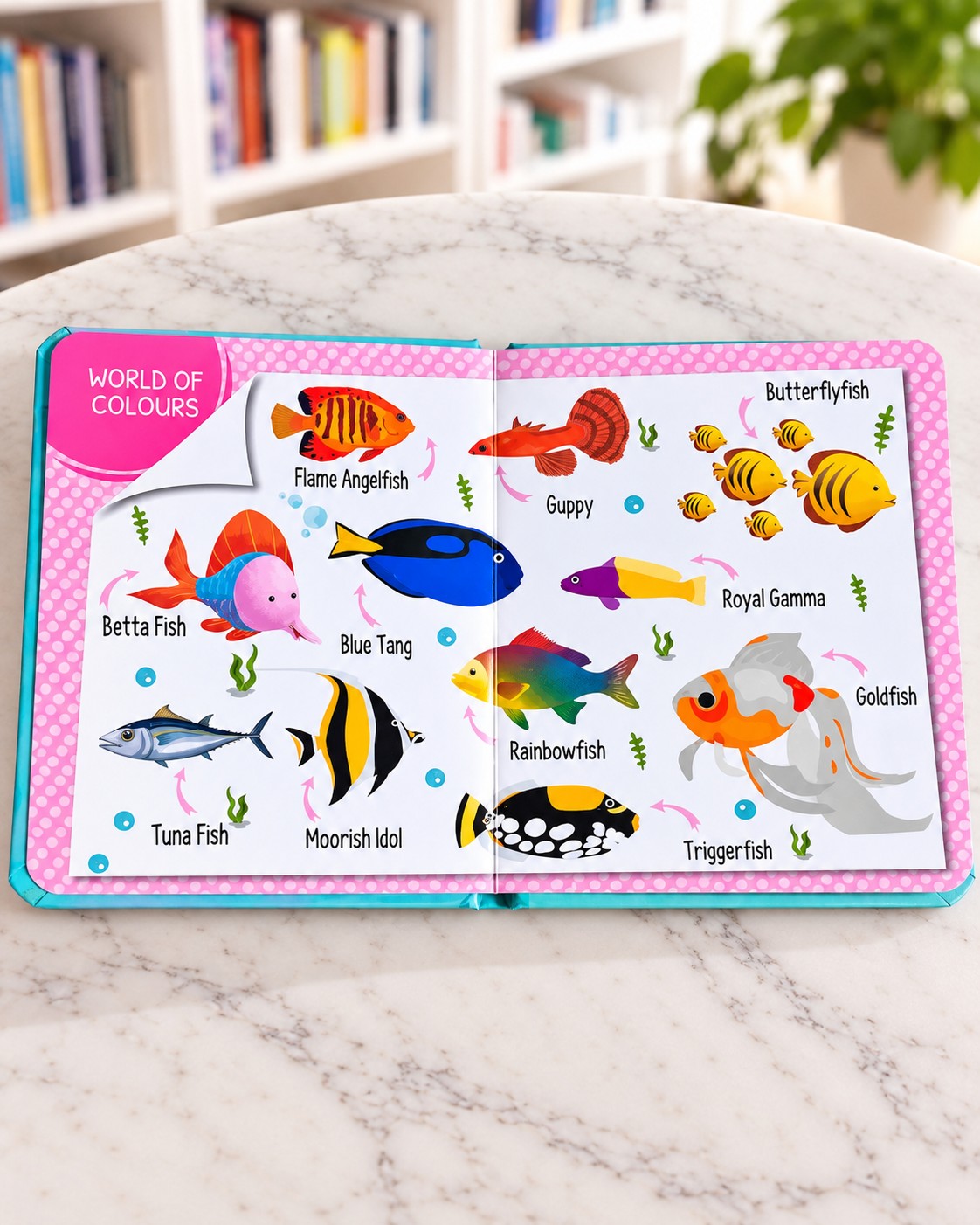 My First 100 Things Under The Sea, inside pages 2