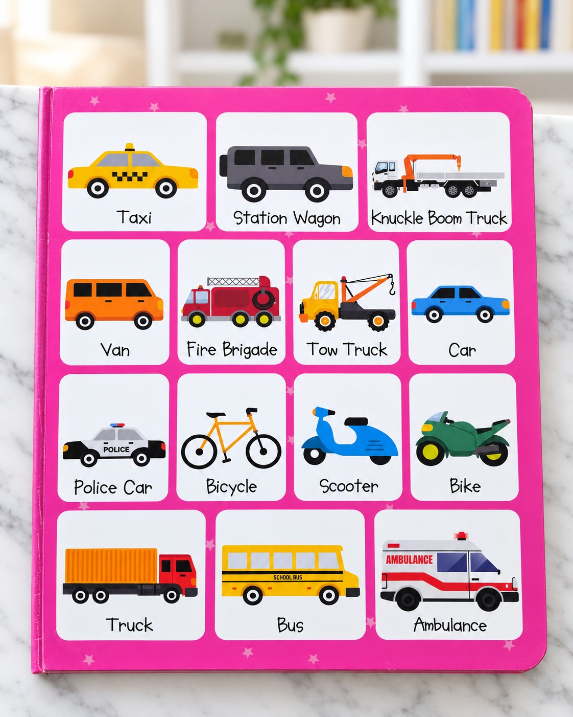 My First 100 Vehicles, inside page 2
