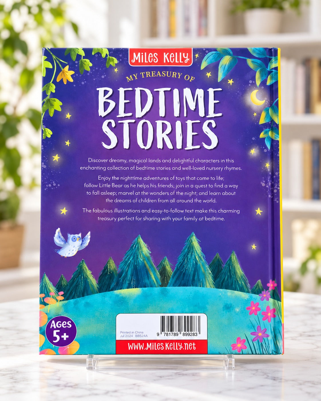 My Treasury of Bedtime Stories, back cover