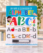 My Wipe & Clean Book of Alphabet, front cover