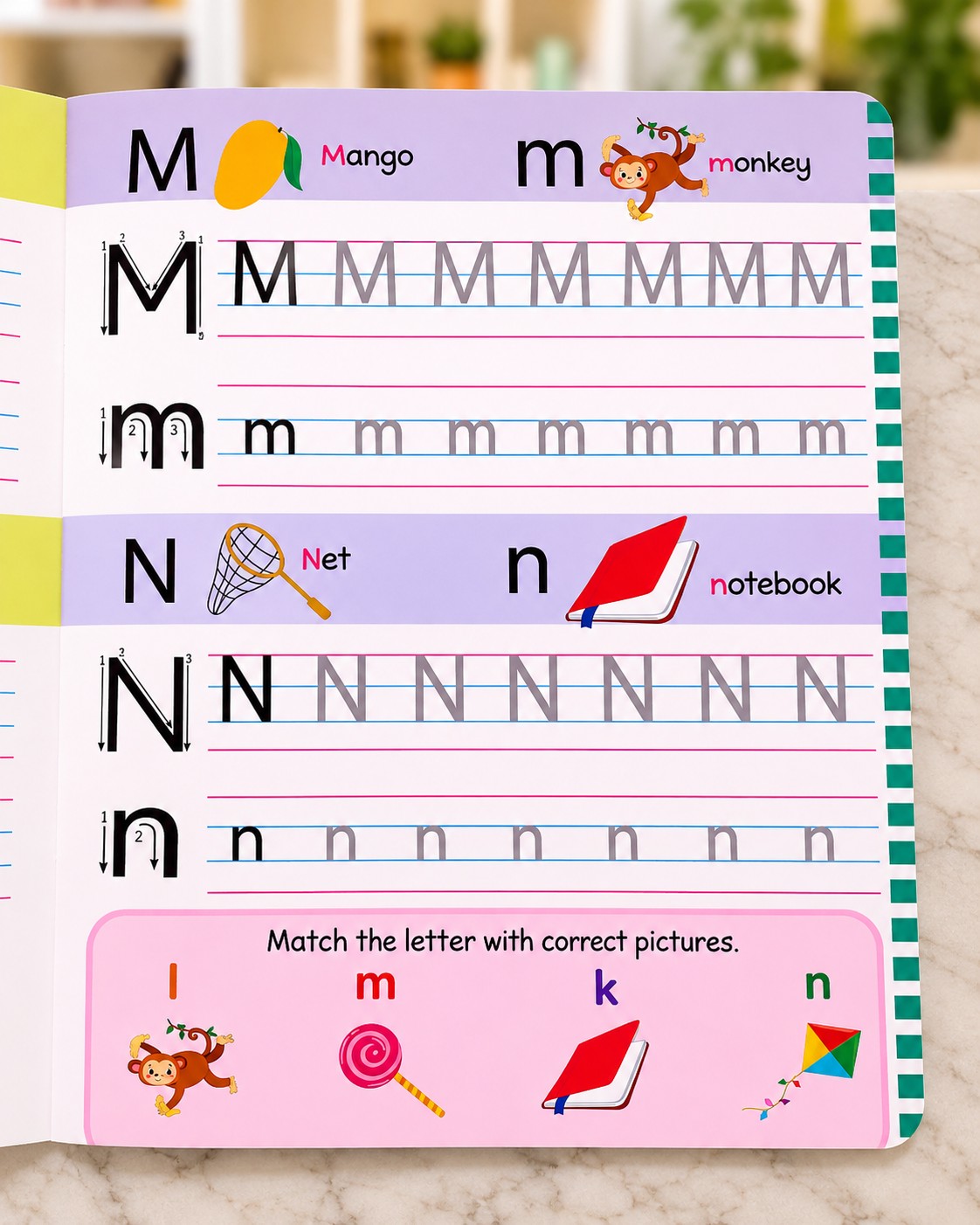 My Wipe & Clean Book of Alphabet, inside pages