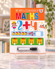 My Wipe & Clean Book of Maths, front cover