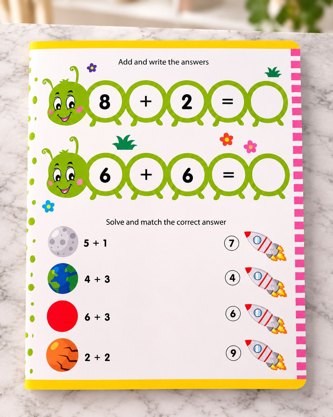 My Wipe & Clean Book of Maths, inside pages