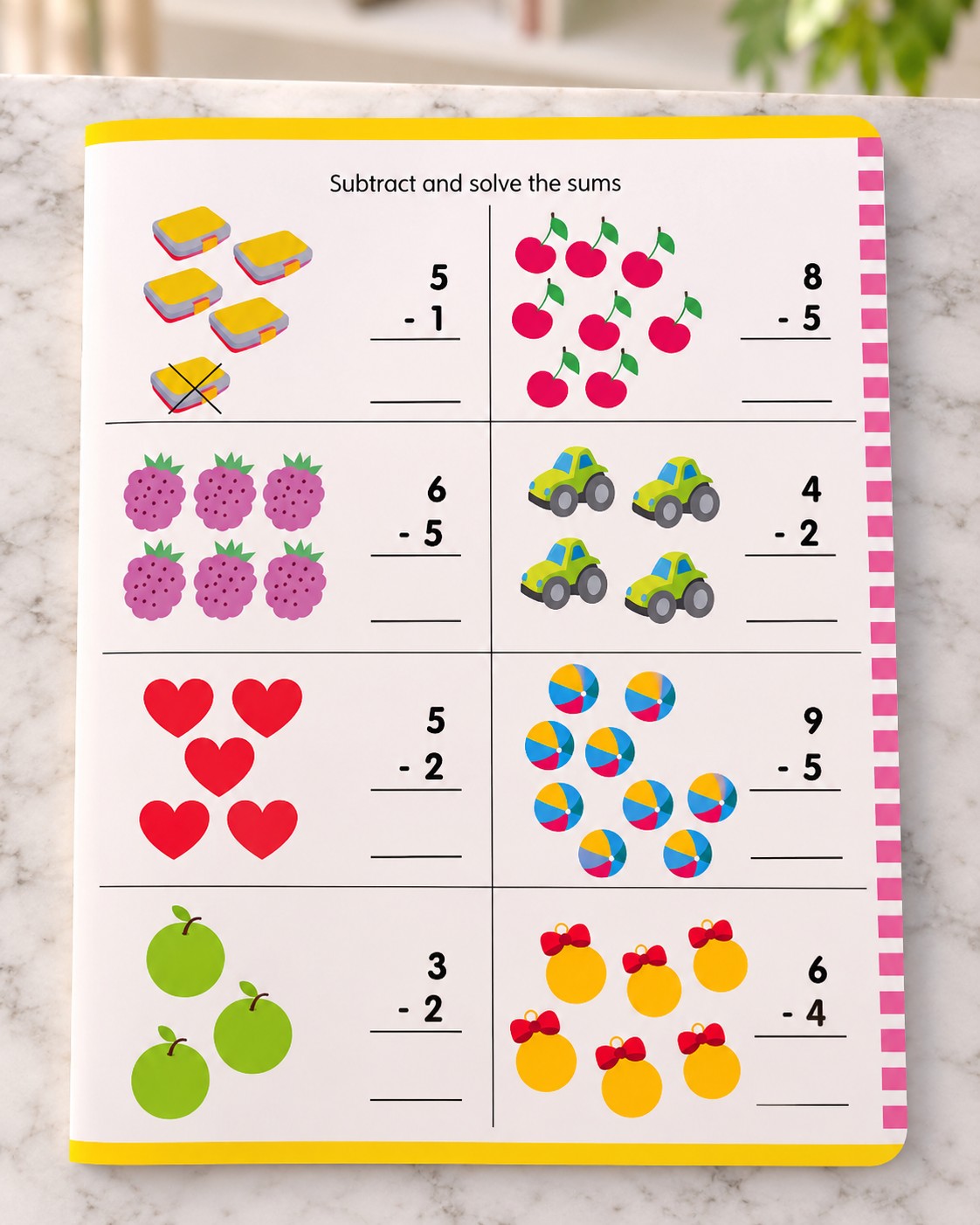 My Wipe & Clean Book of Maths, inside pages
