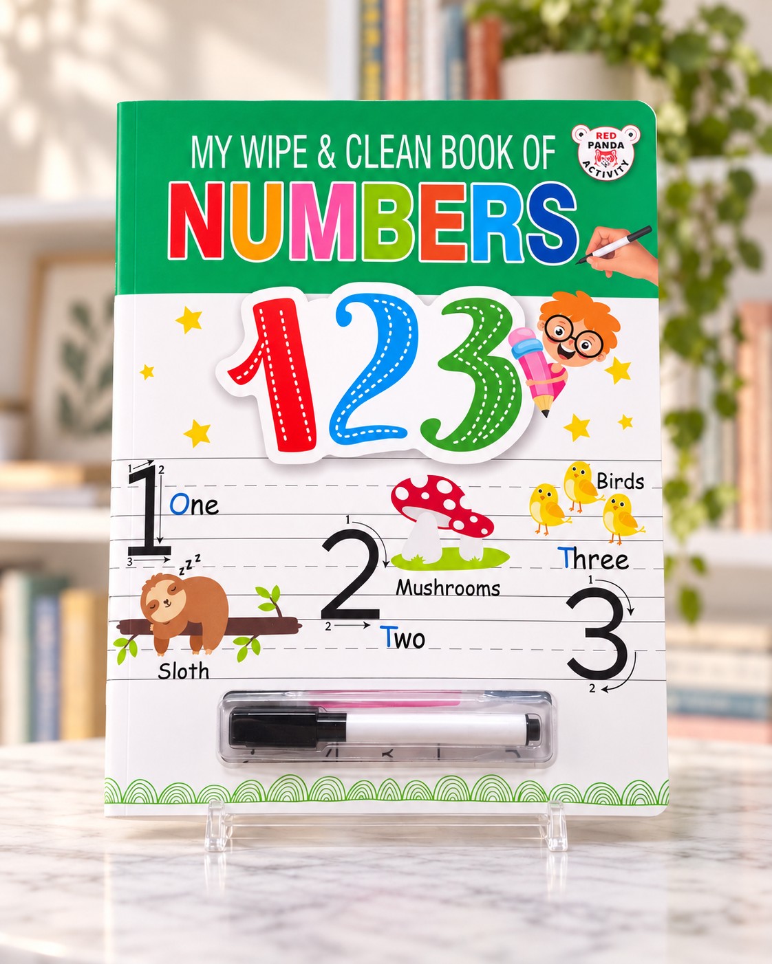 My Wipe & Clean Book of Numbers, front cover