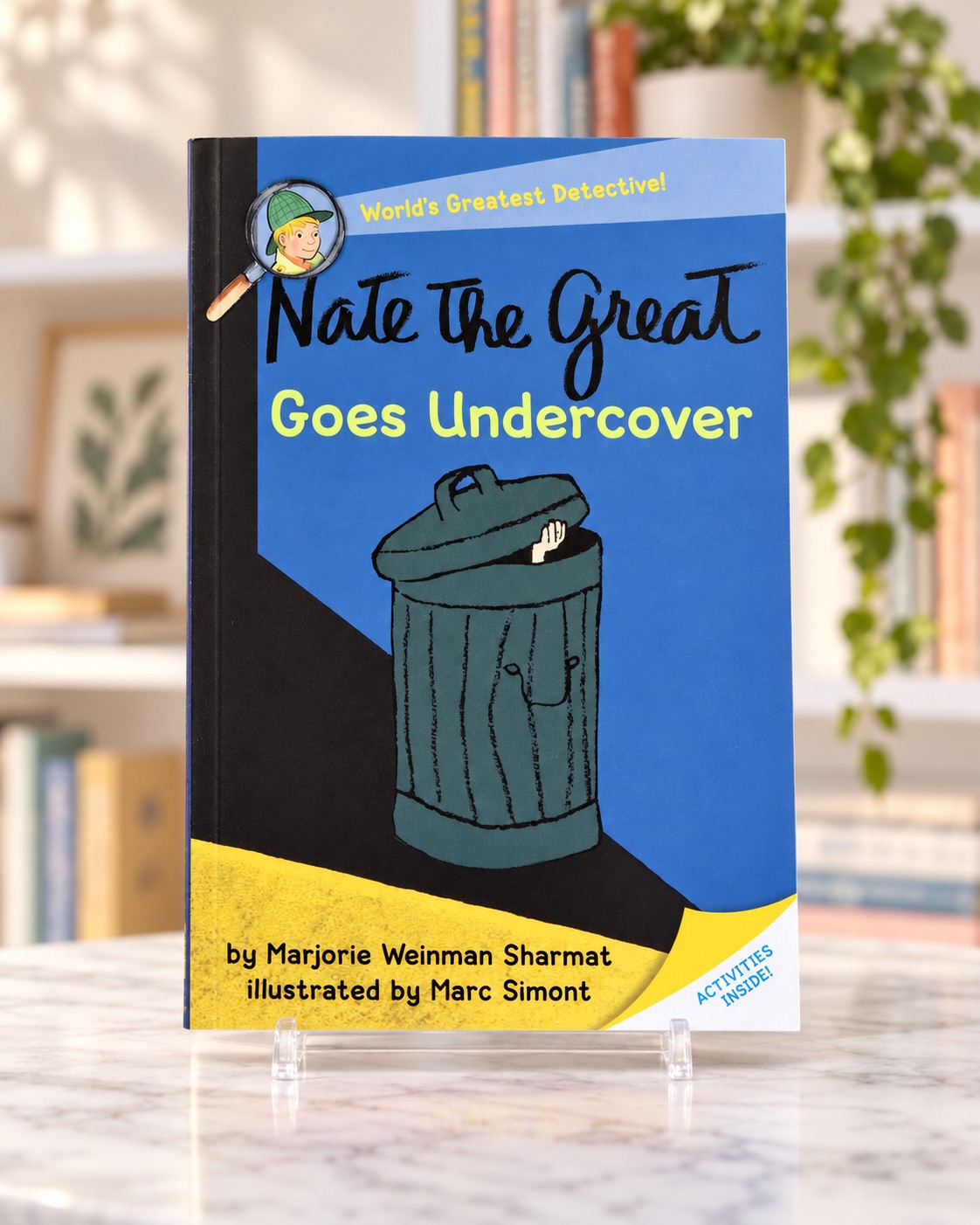 Nate the Great Goes Undercover, front cover