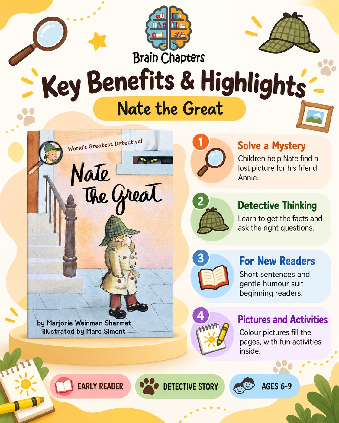 Key benefits and highlights of Nate the Great