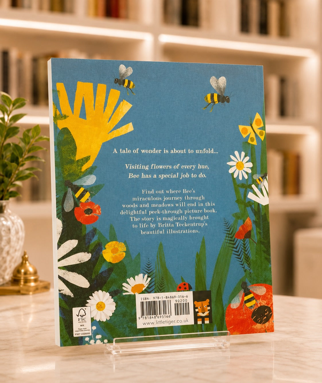 Bee: Nature's Tiny Miracle – back cover