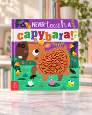 Never Touch a Capybara!, front cover