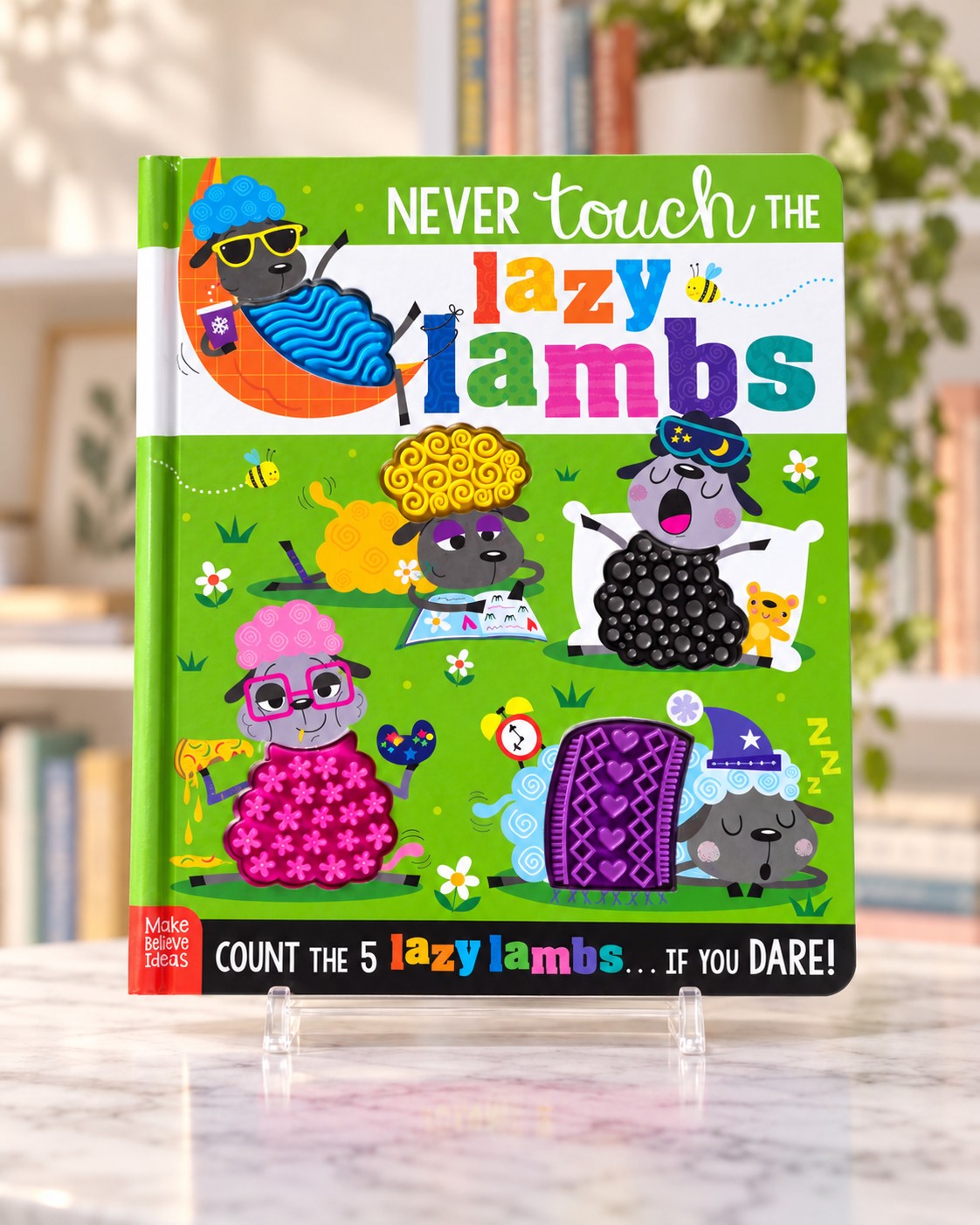 Never Touch the Lazy Lambs, front cover