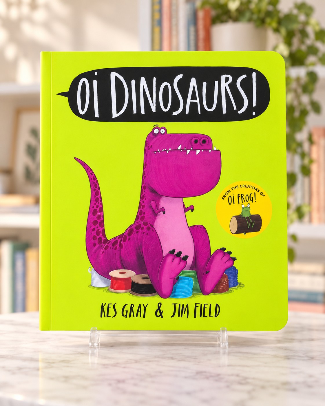 Oi Dinosaurs!, front cover