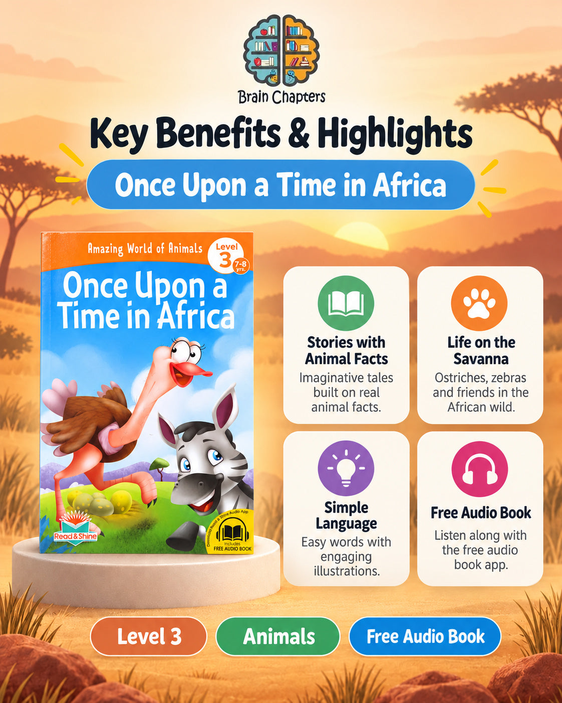 Key benefits and highlights of Once Upon a Time in Africa
