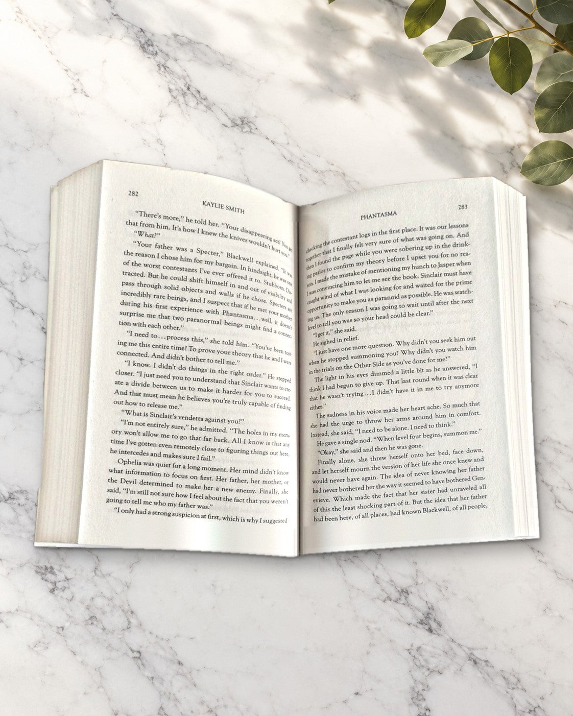 Phantasma: A Dark Fantasy Romance, inside pages 2