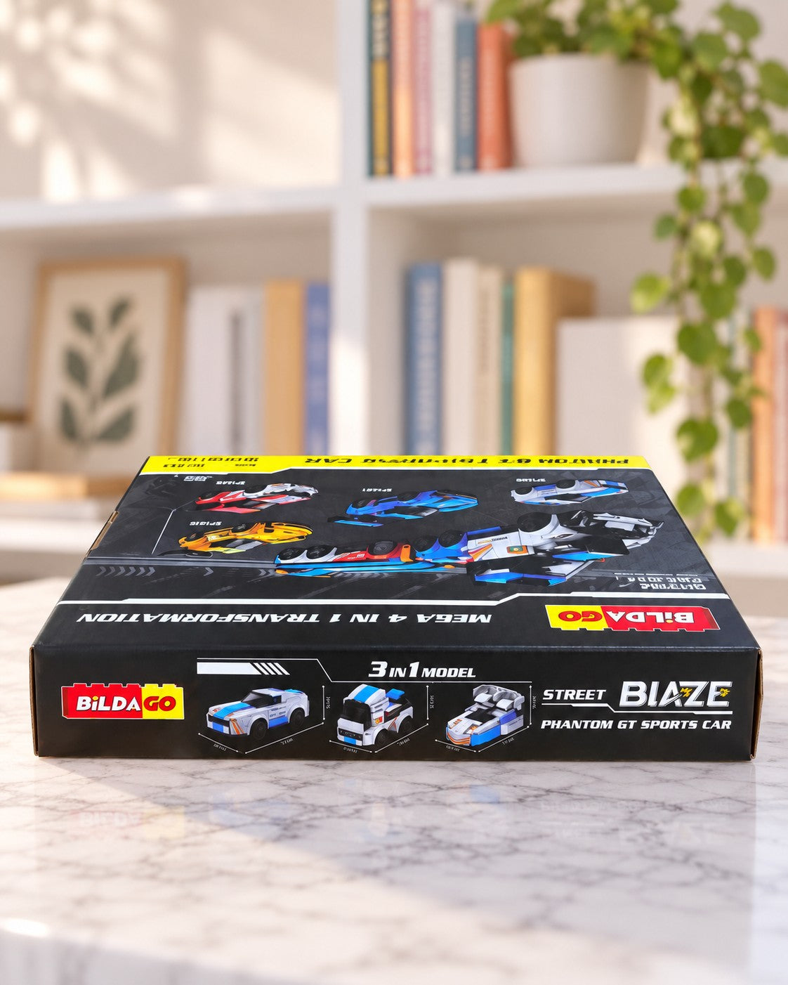 Phantom GT Sports Car - Street Blaze 149 pcs, box side