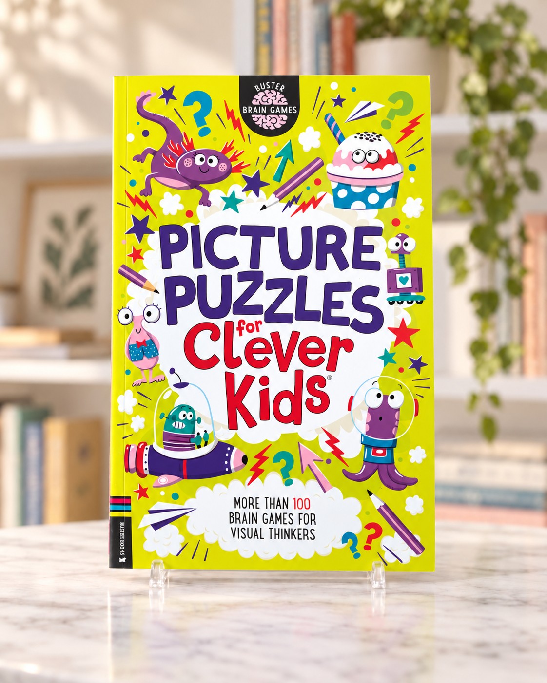 Picture Puzzles for Clever Kids, front cover