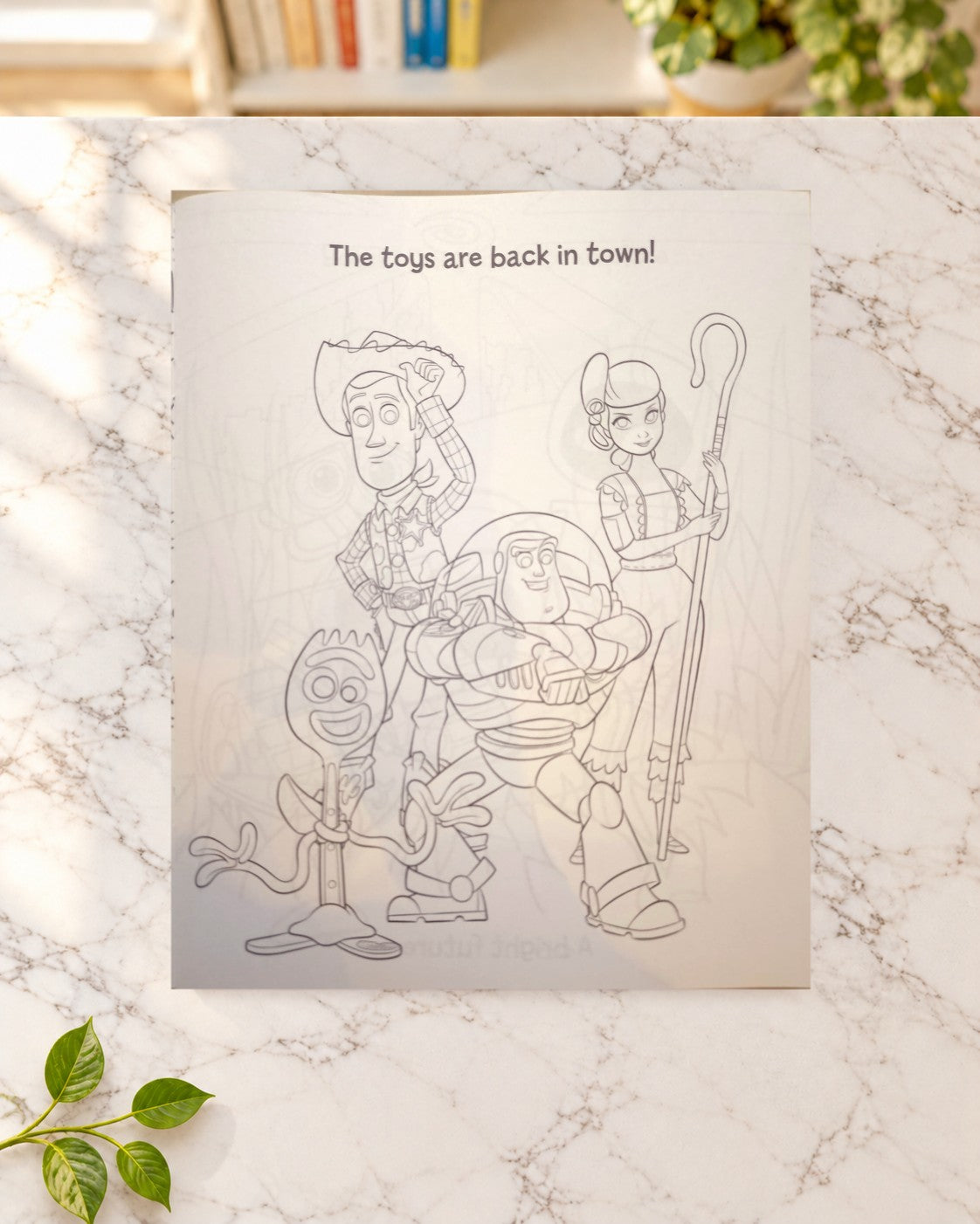 Pixar Simply Colouring, inside pages