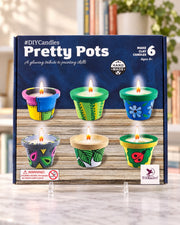 Pretty Pots - DIY Candles, box front