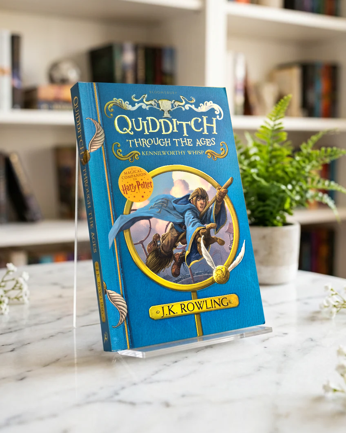 Quidditch Through the Ages, paperback front cover