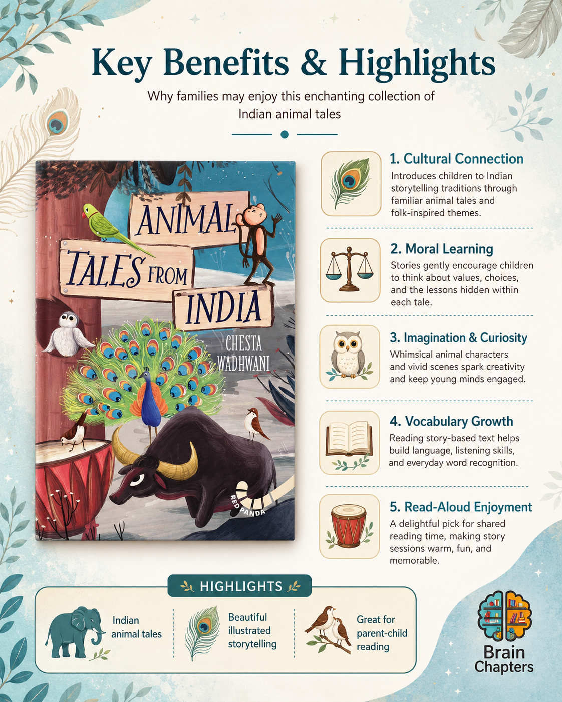 Animal Tales from India – key benefits and highlights