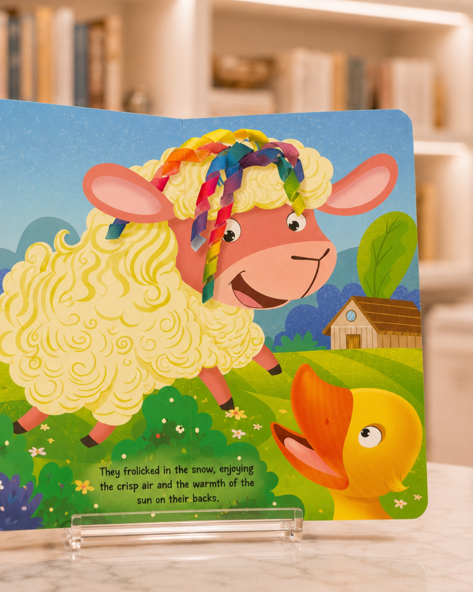 Hairy Tales of Bella the Sheep – inside pages