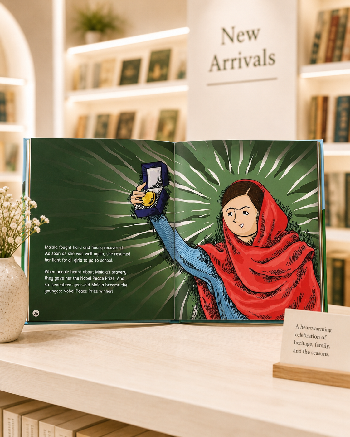Braving the Bullet: A Story Inspired by Malala Yousafzai – inside pages