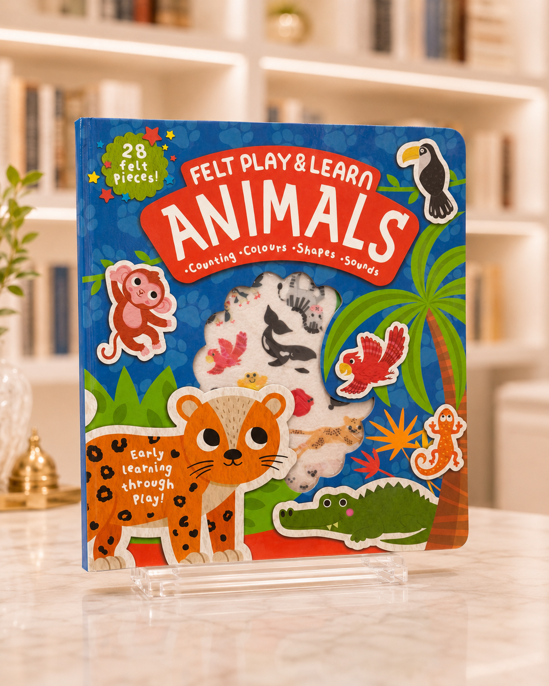 Felt Play & Learn: Animals – front cover
