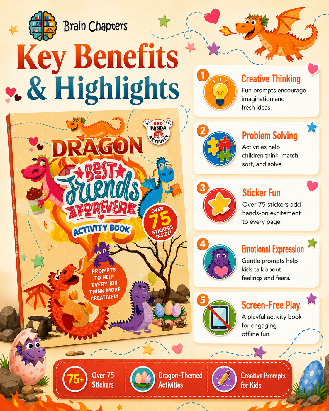 Dragon: Best Friends Forever Activity Book – key benefits and highlights